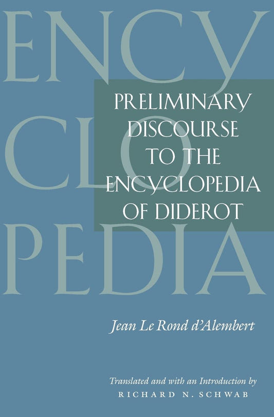 Preliminary Discourse to the Encyclopedia